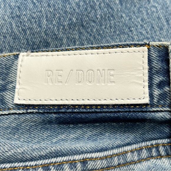RE/DONE | 70s Stove Pipe Jeans | Favorite Bleu | Size 31 - Picture 6 of 14